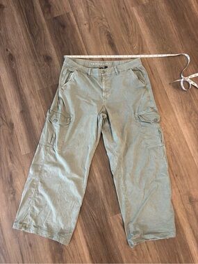 American Eagle Outfitters Men's Olive Green Cargo Pants